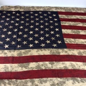 NEW VINTAGE AMERICAN FLAG WALL TAPESTRY ~ BIG 36”x70”!